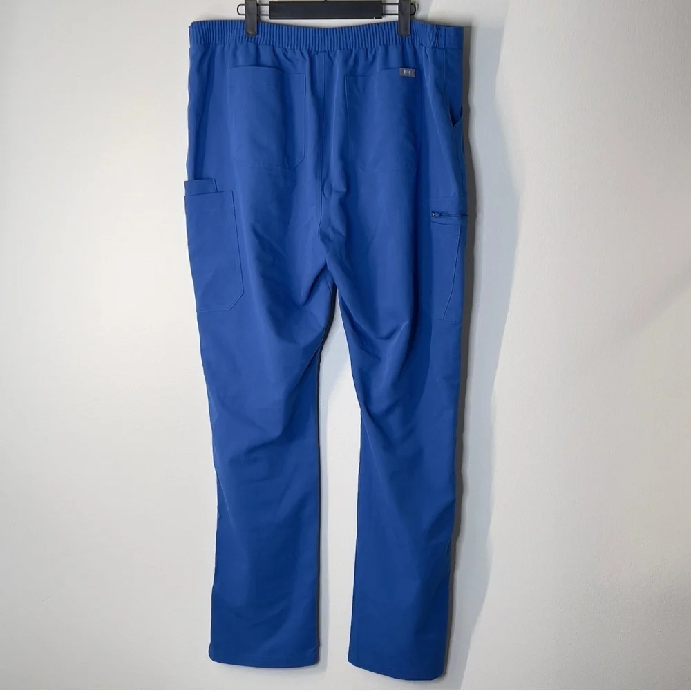 FIGS Royal Blue Unisex XL/T Straight Leg Work Career Wear professional